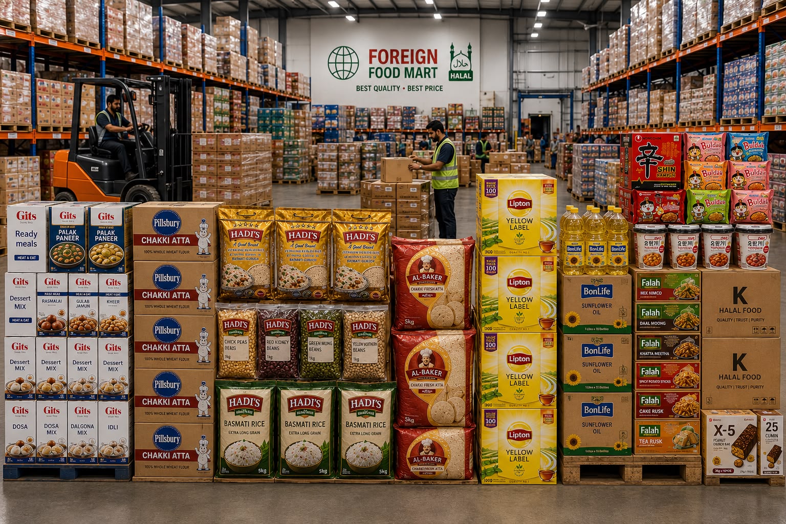 Foreign Food Mart Wholesale Warehouse – Itaewon, Seoul